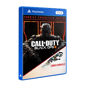CALL OF DUTY BLACK OPS 3 EDIÇÃO ZOMBIES - PS4