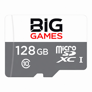 Micro SD 128gb com Sistema Big Games 2026 / 23mil Jogos + KARAOKÊ