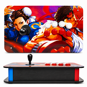 Controle Arcade USB Americano - Zero Delay - Street 01