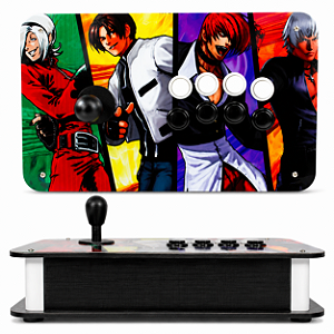 Controle Arcade USB Americano - Zero Delay - KOF 01