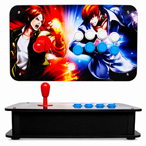 Controle Arcade USB Americano - Zero Delay - KOF 02