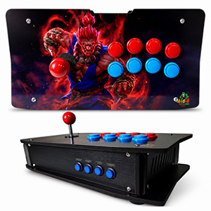 Controle Arcade USB - Japones Turbo - Akuma