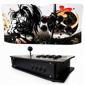 Controle Arcade USB - Japones Turbo - Samurai