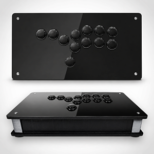 Hitbox profissional - Zero Delay Raspberry - Full Black