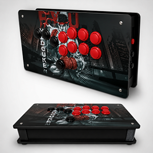 Hitbox profissional - Zero Delay Raspberry - Ryu