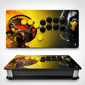 Hitbox profissional - Zero Delay Raspberry - Scorpion