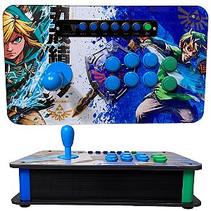 Controle Arcade USB - PC / PS4 / PS5 - Zelda