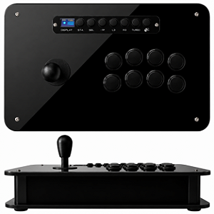 Controle Arcade USB - PC / PS4 / PS5 - Full Black