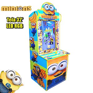 Arcade RGB Vertical Tela 32 polegadas Minions