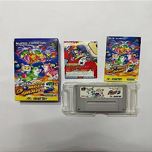 Super Bomberman 3 – Super Famicom / SNES Japonês Original