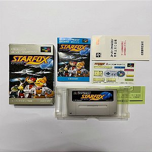 Star Fox Original Japonês Super Famicom SNES – CIB Completo