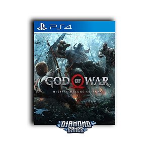 God of War Digital Deluxe Edition PS4 I VERSÃO DIGITAL