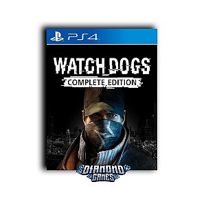 WATCH DOGS COMPLETE EDITION PS4 I VERSÃO DIGITAL