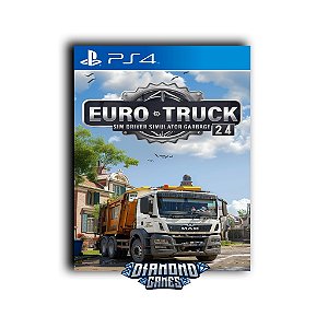 Euro Truck Sim Driver Simulator 24 - Garbage PS4 I VERSÃO DIGITAL