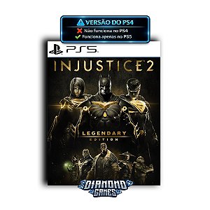 Injustice 2 - Legendary Edition PS5 I VERSÃO DIGITAL