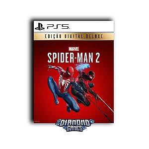 Marvel's Spider-Man 2 Edição Digital Deluxe PS5 I VERSÃO DIGITAL