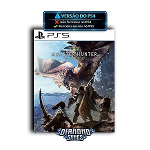 MONSTER HUNTER: WORLD PS5 I VERSÃO DIGITAL