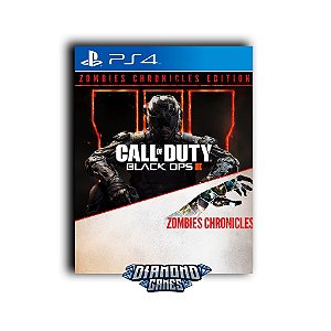 Call of Duty: Black Ops III - Edição Zombies Chronicles PS4 I VERSÃO DIGITAL