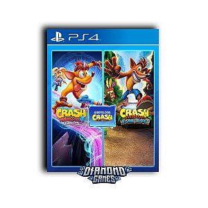 Crash Bandicoot Pacote Quadrilogia PS4 I VERSÃO DIGITAL