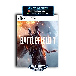 Battlefield 1 PS5 I VERSÃO DIGITAL