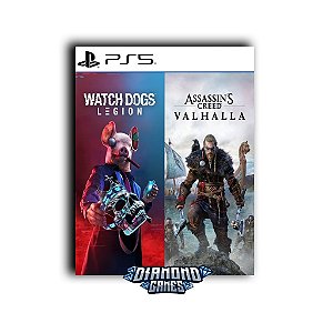 Bundle Assassins Creed Valhalla + Watch Dogs: Legion PS5 I VERSÃO DIGITAL