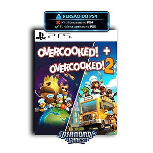 Overcooked! + Overcooked! 2 PS5 I VERSÃO DIGITAL