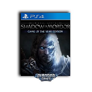 Terra-média: Sombras de Mordor PS4 I VERSÃO DIGITAL