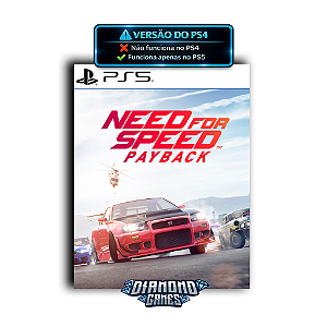 Need for Speed Payback PS5 I VERSÃO DIGITAL