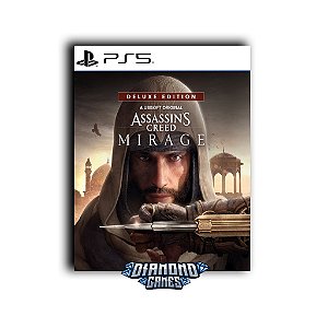 Assassin's Creed Mirage Edição Deluxe PS5 I VERSÃO DIGITAL