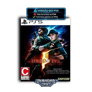 RESIDENT EVIL 5 PS5 I VERSÃO DIGITAL