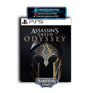 Assassin's Creed Odyssey Edição Ultimate PS5 I VERSÃO DIGITAL