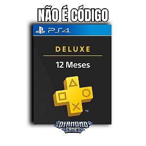 PlayStation Plus Deluxe I 12 Meses I PS4