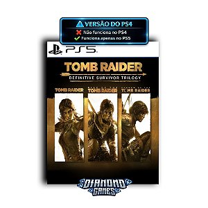 Tomb Raider: Definitive Survivor Trilogy PS5 I VERSÃO DIGITAL