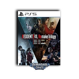 Resident Evil Remake Trilogy PS5 I VERSÃO DIGITAL