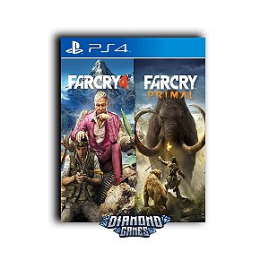 BUNDLE FAR CRY 4 + FAR CRY PRIMAL PS4 I VERSÃO DIGITAL