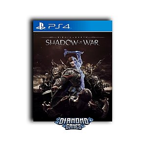 Terra-média: Sombras da Guerra PS4 I VERSÃO DIGITAL