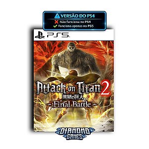 Attack on Titan 2: Final Battle PS5 I VERSÃO DIGITAL
