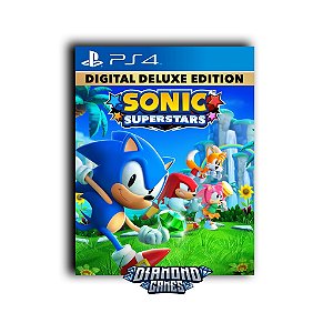 SONIC SUPERSTARS Edição Digital Deluxe PS4 I VERSÃO DIGITAL