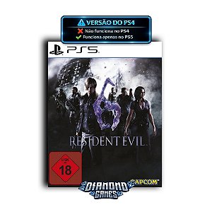 Resident Evil 6 PS5 I VERSÃO DIGITAL