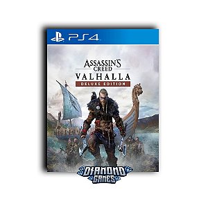 Assassin's Creed Valhalla Deluxe PS4 I VERSÃO DIGITAL