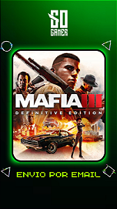 Mafia 3 PS4 ou PS5 - Mídia Digital