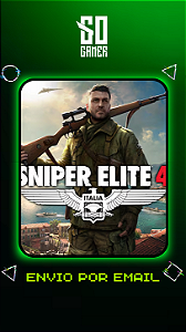 Sniper Elite 4 PS4 ou PS5 - Mídia Digital