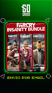Far Cry 3, 4 e 5 para PS4 ou PS5 - Mídia Digital