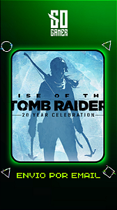 Rise of the Tomb Raider: Comemoração de 20 anos PS4 ou PS5 - Mídia Digital