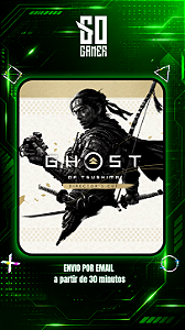Ghost of Tsushima VERSÃO DO DIRETOR PS4 ou PS5 - Mídia Digital