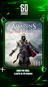 Assassins Creed Ezio Collection PS4 ou PS5 - Mídia Digital