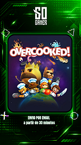 OVERCOOKED! PS4 ou PS5 - Mídia Digital