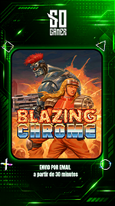 Blazing Chrome PS4 ou PS5 - Mídia Digital