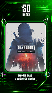 Days Gone Remastered PS5 - Mídia Digital