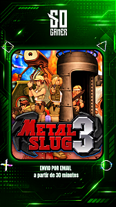 METAL SLUG 3 PS4 ou PS5 - Mídia Digital